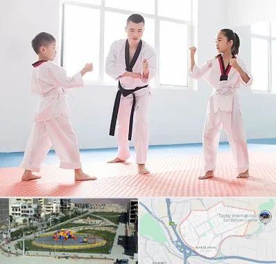 مربی رزمی در مرزداران تبریز