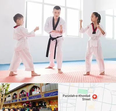 مربی رزمی در 15 خرداد