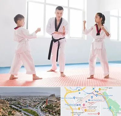 مربی رزمی در معالی آباد شیراز