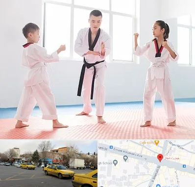 مربی رزمی در شهناز تبریز