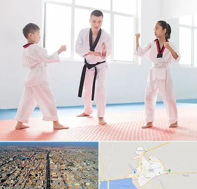 مربی رزمی در بندر ماهشهر