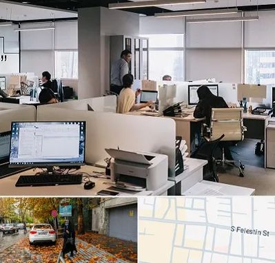 خدمات عمومی در خیابان فلسطین