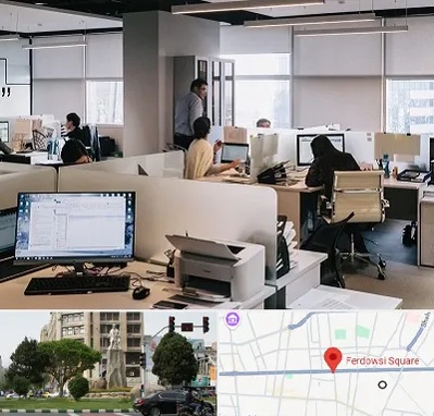 خدمات عمومی در میدان فردوسی تهران