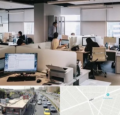 خدمات عمومی در خیابان دماوند