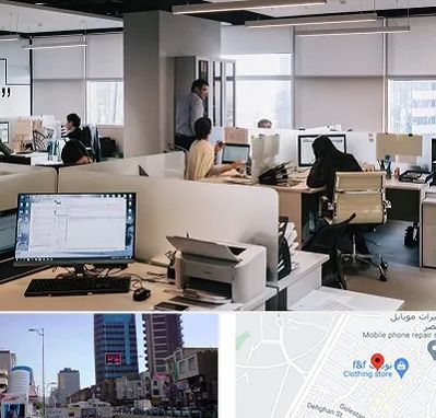 خدمات عمومی در چهارراه طالقانی کرج