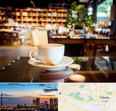 کافه کتاب در غرب تهران 