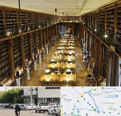 کتابخانه در قدوسی شرقی شیراز