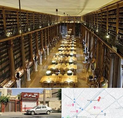 کتابخانه در باجک قم