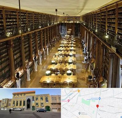 کتابخانه در زنبیل آباد قم