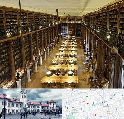 کتابخانه در میدان شهرداری رشت