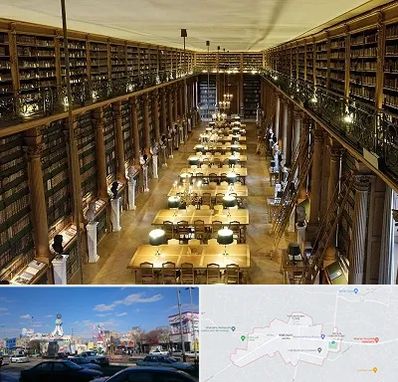 کتابخانه در ماهدشت کرج