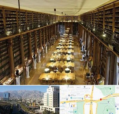 کتابخانه در حقانی