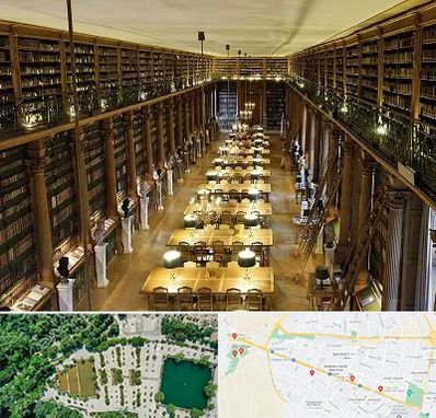 کتابخانه در وکیل آباد مشهد