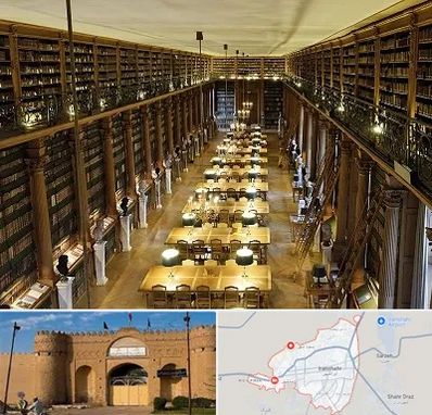 کتابخانه در ایرانشهر