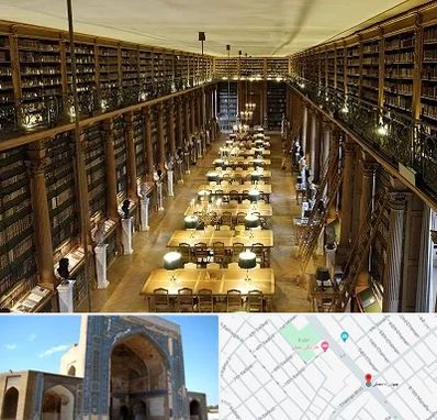 کتابخانه در مصلی مشهد