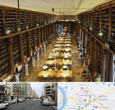 کتابخانه در زیتون کارمندی اهواز