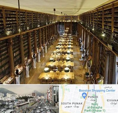 کتابخانه در پونک