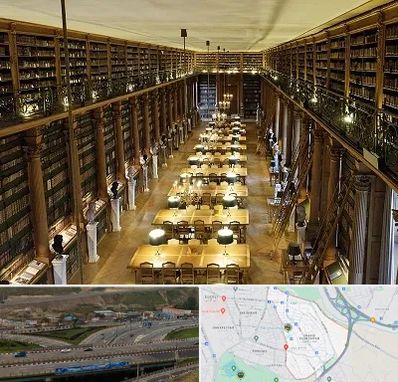 کتابخانه در یاغچیان تبریز