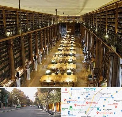 کتابخانه در شریعتی