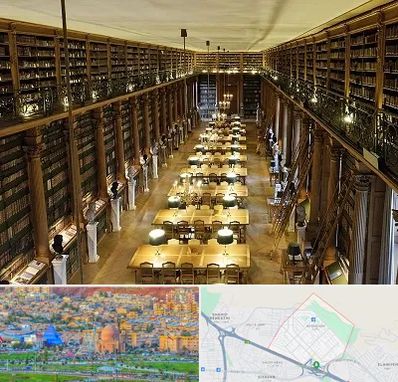 کتابخانه در رشدیه تبریز