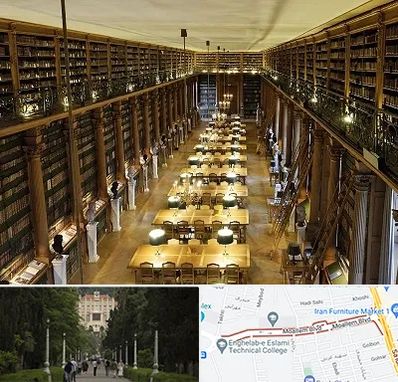 کتابخانه در بلوار معلم رشت