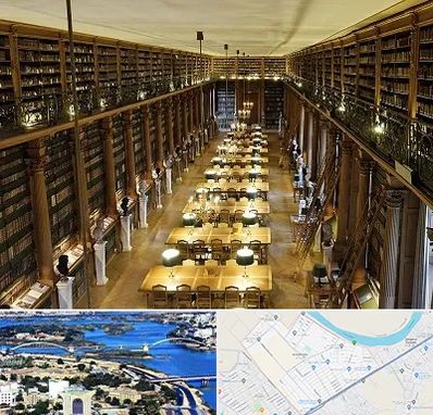 کتابخانه در کوروش اهواز