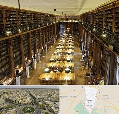 کتابخانه در قزوین