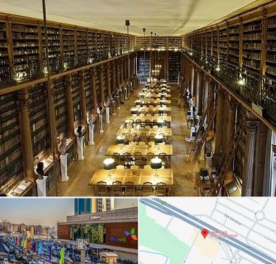 کتابخانه در لاله پارک تبریز