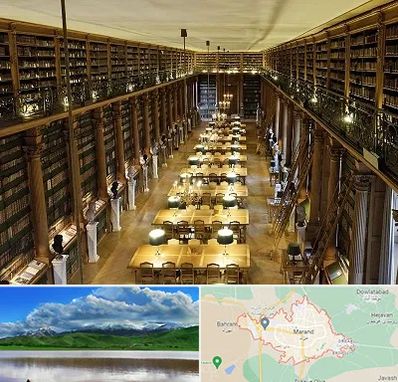 کتابخانه در مرند