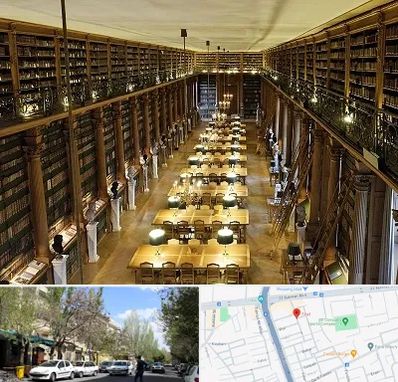 کتابخانه در کوی فیروز تبریز