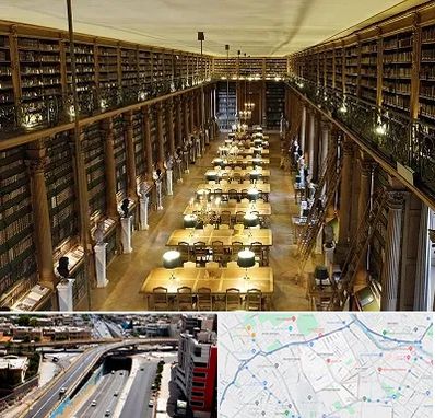 کتابخانه در ستارخان شیراز