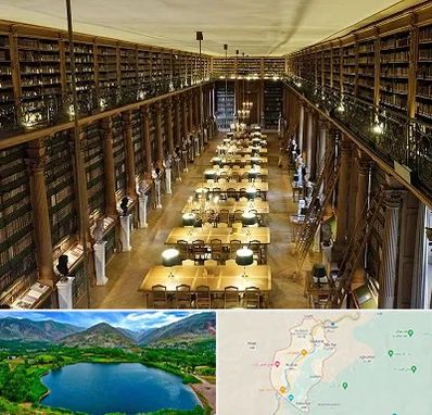 کتابخانه در رودبار