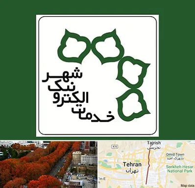 دفاتر خدمات الکترونیک شهر در ولیعصر