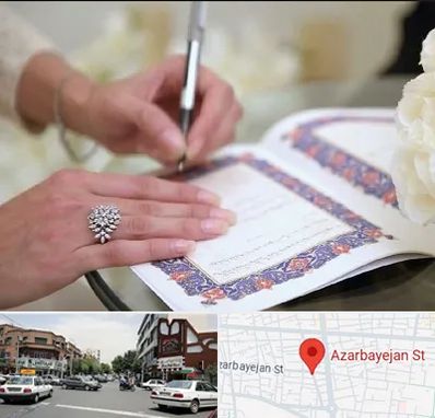 دفتر ازدواج در خیابان آذربایجان