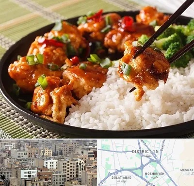 رستوران چینی در جنوب شرق تهران