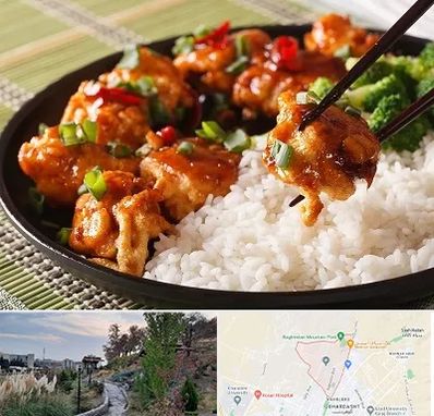 رستوران چینی در باغستان کرج