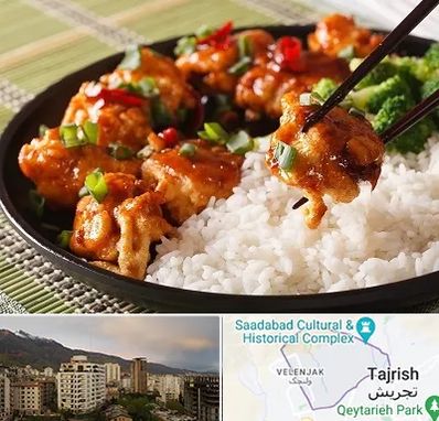 رستوران چینی در زعفرانیه