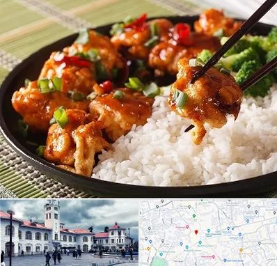 رستوران چینی در میدان شهرداری رشت