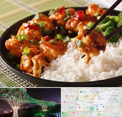 رستوران چینی در منطقه 3 تهران