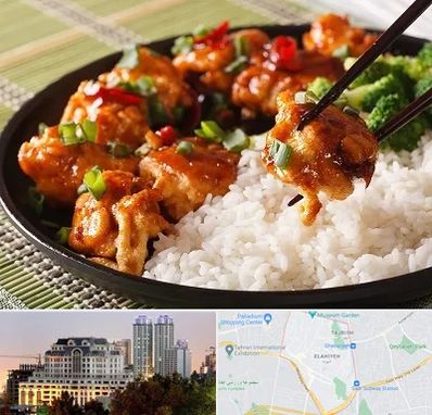 رستوران چینی در فرشته 