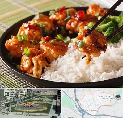 رستوران چینی در مرزداران تبریز