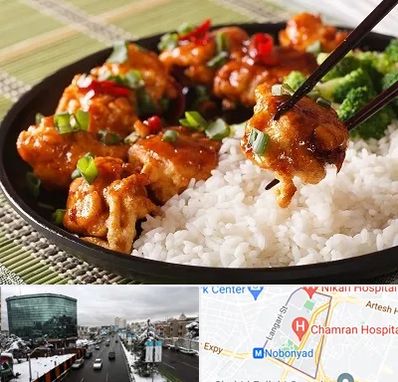 رستوران چینی در اقدسیه