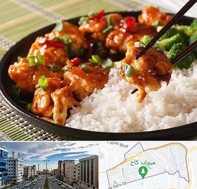 رستوران چینی در سعادت آباد 