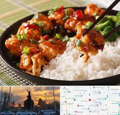 رستوران چینی در میدان حر