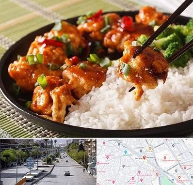 رستوران چینی در خیابان زند شیراز