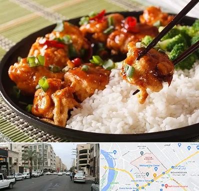 رستوران چینی در زیتون کارمندی اهواز