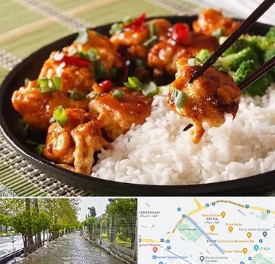 رستوران چینی در خیابان ارم شیراز