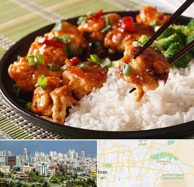 رستوران چینی در شرق تهران 