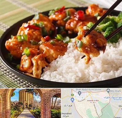 رستوران چینی در شهر ری