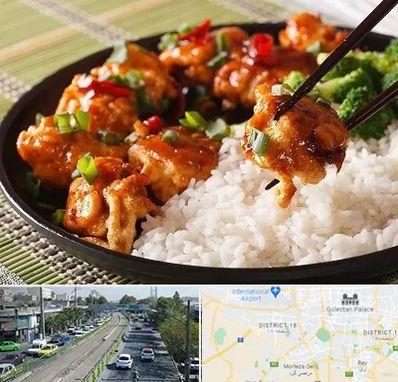 رستوران چینی در جنوب تهران